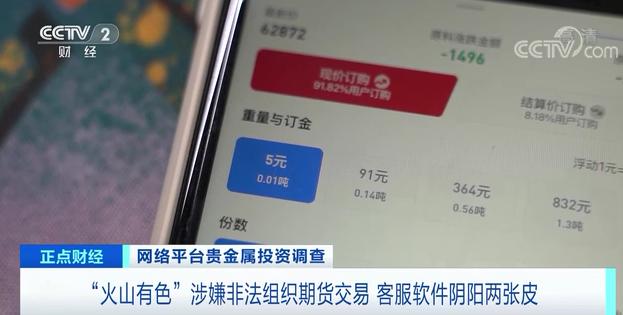正规的股票杠杆平台_网络贵金属投资风险_火山有色非法期货交易