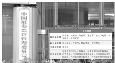 监管层曝光非法配资平台名单，投资者需远离场外配资